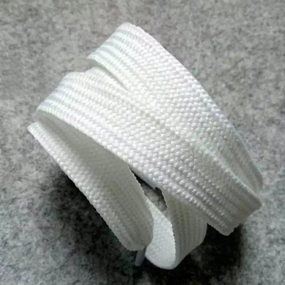 1.5CM Wide Double Layered Shoelaces Sports Rope Non Elastic Sports White Shoelaces Sports Shoe Laces