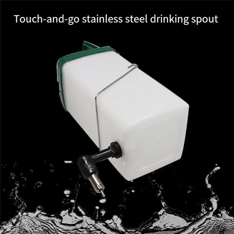 SOFT-2PCS  Water Dispenser Drinker Feeder Drinking Fountain Automatic Drinking Equipment Pet Animal Hamster Supplies