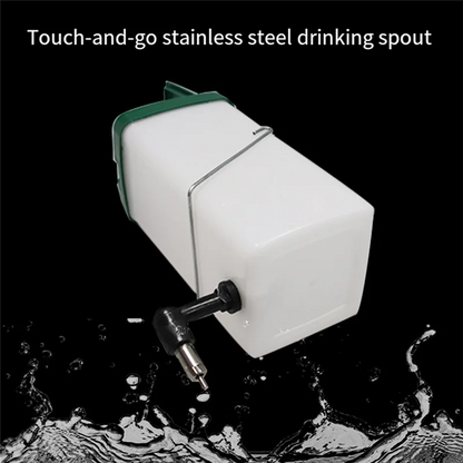 SOFT-2PCS  Water Dispenser Drinker Feeder Drinking Fountain Automatic Drinking Equipment Pet Animal Hamster Supplies