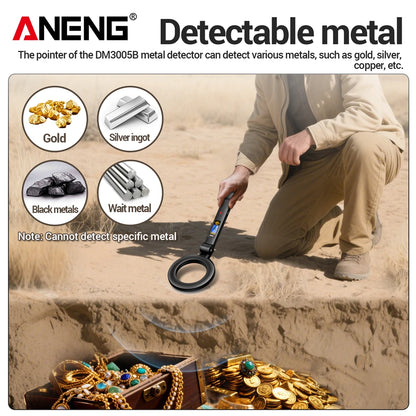 Metal Detectors ANENG DM3005B Handheld Portable High Sensitivity Metal Detector Underground Underwater Metal Finder Test Tools