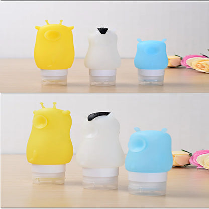 Portable Travel Bottles Leak-Proof Refillable Container Bottles Travel Refillable Kit Portable Empty Travel Bottles For Luggage