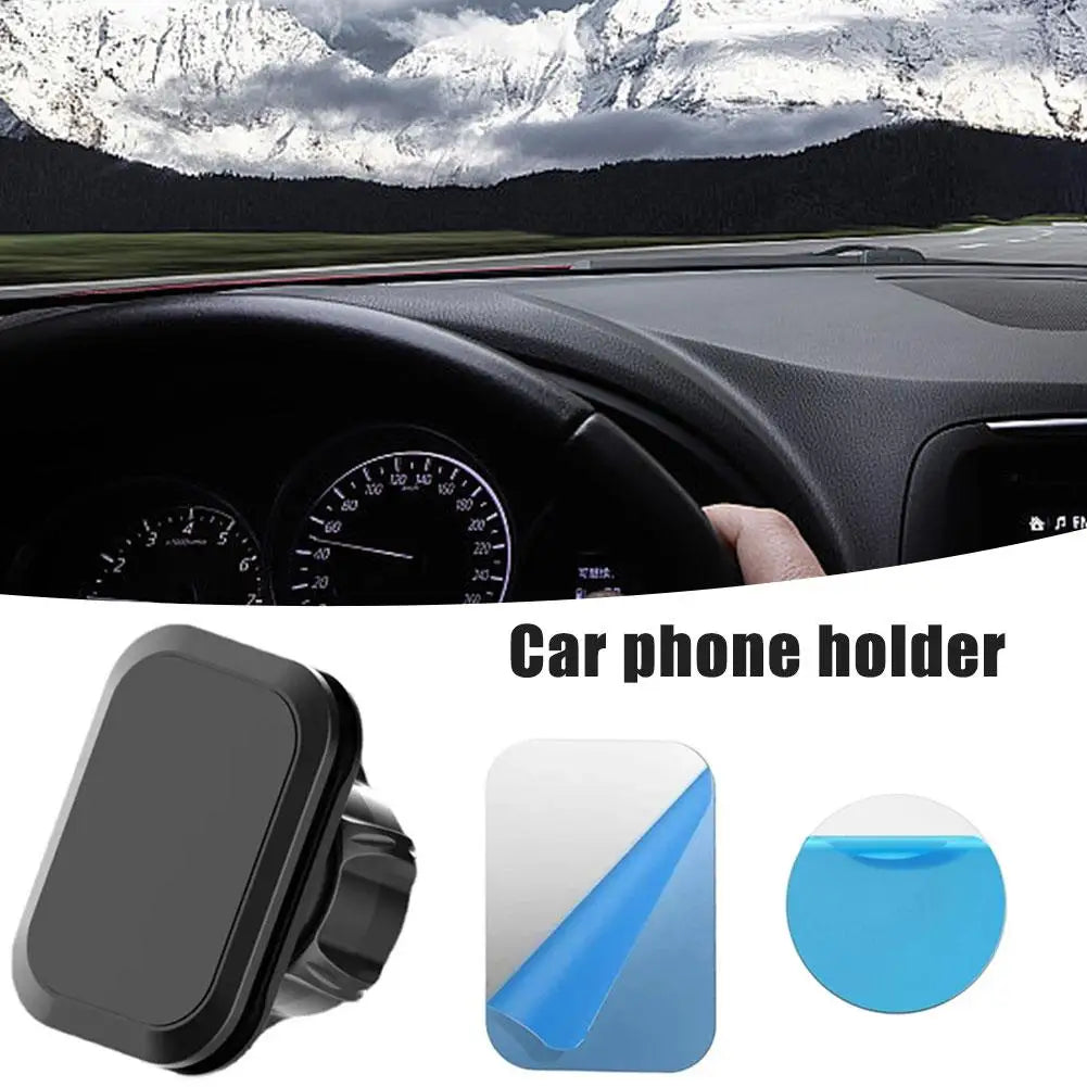 Magnetic Car Phone Holder Base For 17mm Ball Head Universal Mobile Phone Bracket Car Phone Magnet Mount Stand Accessories