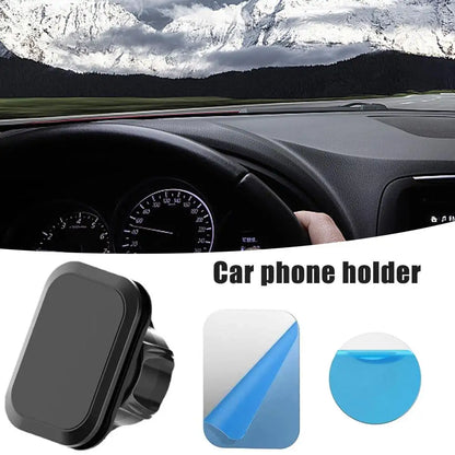 Magnetic Car Phone Holder Base For 17mm Ball Head Universal Mobile Phone Bracket Car Phone Magnet Mount Stand Accessories