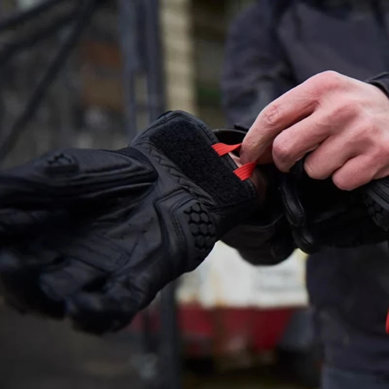 New REVIT Desert 3 PRO motorcycle riding gloves made of genuine leather, breathable, touch screen, and anti fall gloves