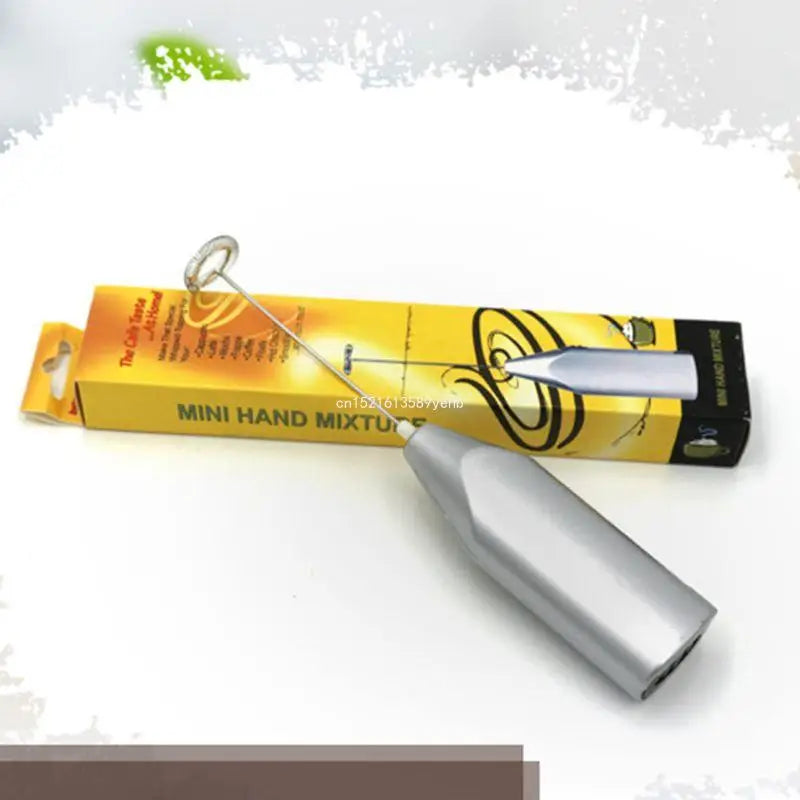 Portable Electric Hand Mixer with Stainless Steel Whisk Beater Attachments Lightweight Blender for Baking & Cooking