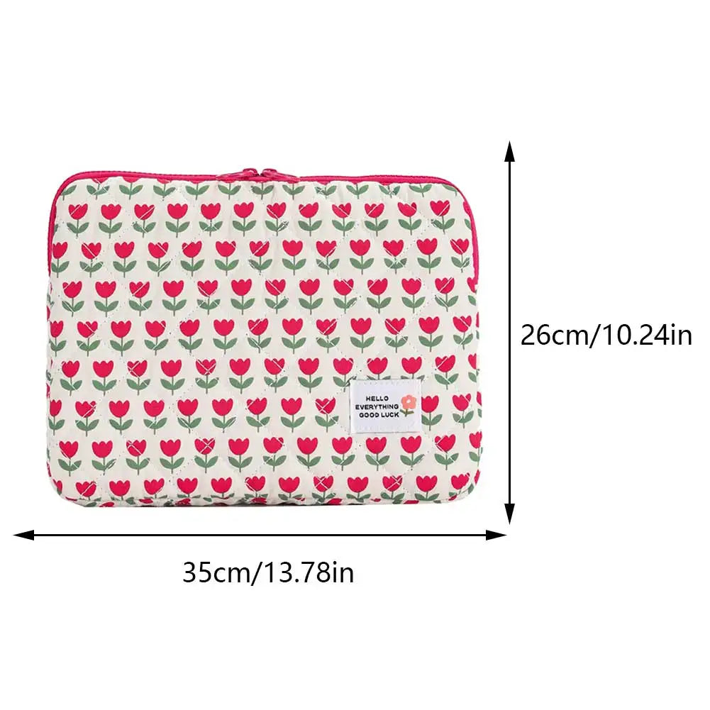 Computer Bag Portable Computer Cover Bag Zipper Cover Laptop Sleeve Case Computer Pocket Briefcase Compatible for 14 in Notebook