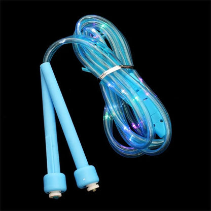 Luminous LED Jump Ropes Fun Fitness Enhance Flexibility Glowing Skipping Rope Coordination Counting Light Up Jump Ropes