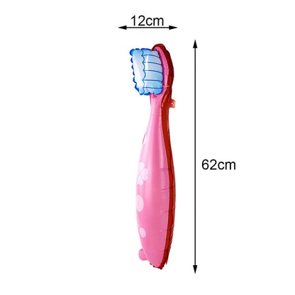 Teeth Balloon Dental Health Protection Teeth Party Decor Tooth Toothbrush Foil Balloon Dentist Student Teeth Theme Party Decors