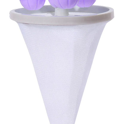 1-10pcs Washing Machine Filter Net Floating Lint Filter Mesh Bag Reusable Pet Hair Catcher Remover Laundry Cleaning Tool