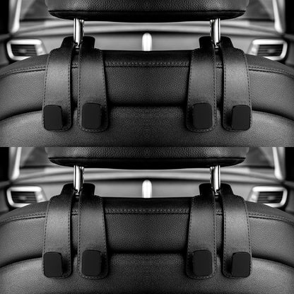 Car Headrest Hooks Hanger for Bags Seat Back Organizer Holder Clips Auto Fastener Hooks Car St