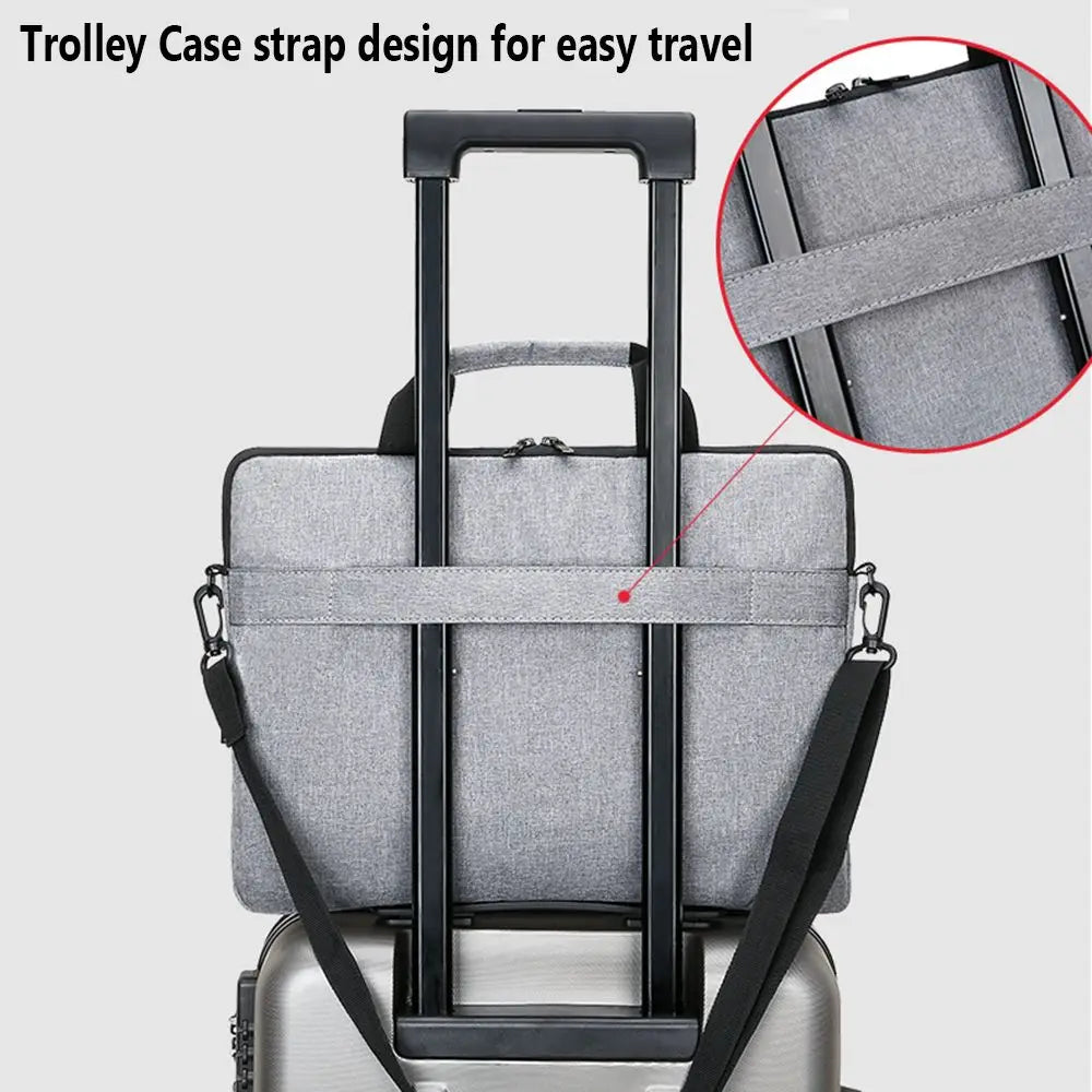 13.3/14/15.6 Inch Laptop Handbag Shockproof Laptop Sleeve Case Notebook Cover Protective Pouch Large Capacity Laptop Handbag