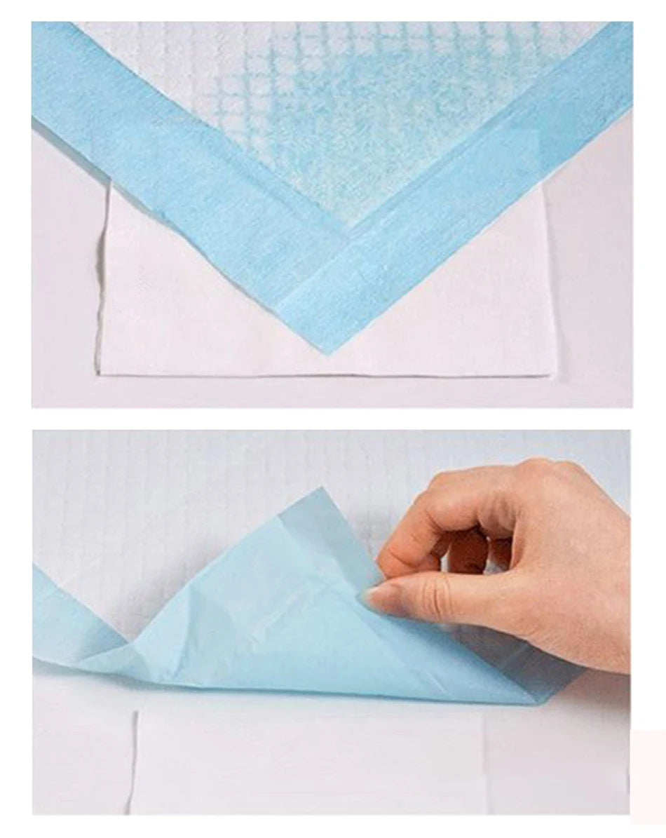 100/50/40/20PCS Absorbent Dogs Diapers Disposable Puppy Training Pee Pads Dry Clean Cushion Dog Supplies pañales para perros