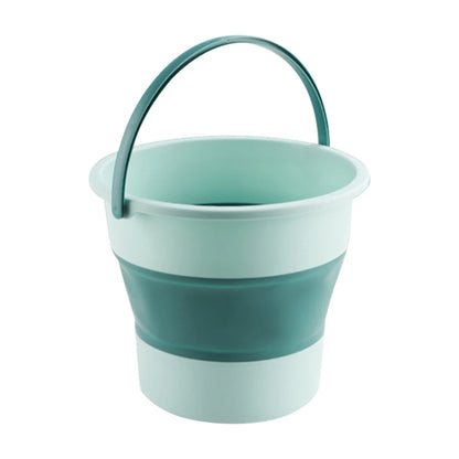 5/10L Travel Bucket Car Wash Water Storage Container Bathroom Kitchen Camp Bucket Lightweight Environmentally Outdoor Tool