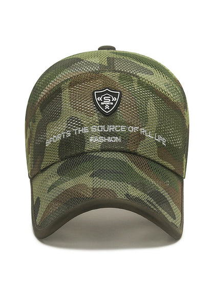 Outdoor Camouflage Mesh Baseball Cap Men Cap Summer Unisex Men And Women Camo Baseball Cap Trucker Hat Casquett
