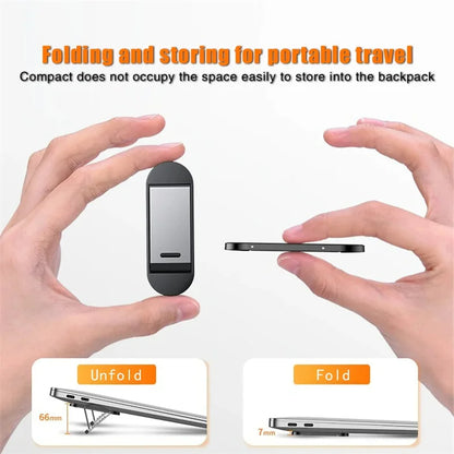 Laptop Heighten Stand for Keyboard Tablet Phone Holder Mini Portable Legs Laptop Stands for Macbook Huawei Notebook Support Feet