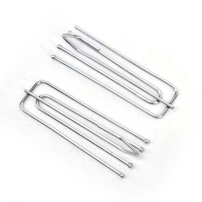 30PCS Curtain Metal Anti-rust Hooks Curtain Hanging Hooks Curtain Accessories