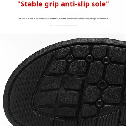 Flip Flops Flat Mens Sandals Summer Shoes Men Slippers Leather Mens Holiday Non-slip Flip Flops Huaraches Para Caballero