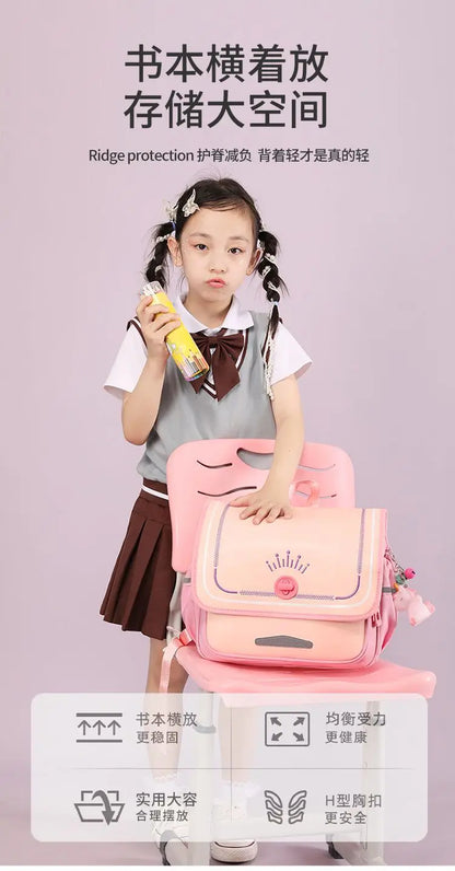 New Fashion School Bags for Boy Luxury Brand Children Backpack Japanese Style Girl Student Book Bag Kids Large Primary Schoolbag