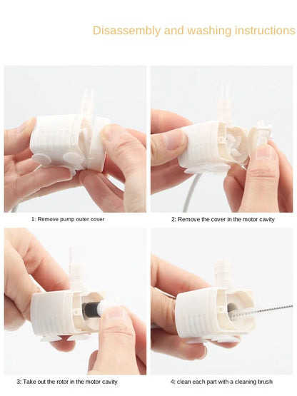 Water Pump Pet Cat Water Fountain Anti-dry Burning Motor Replacement for Cat Flowers Drinking Bowl Water Dispenser Pet Products