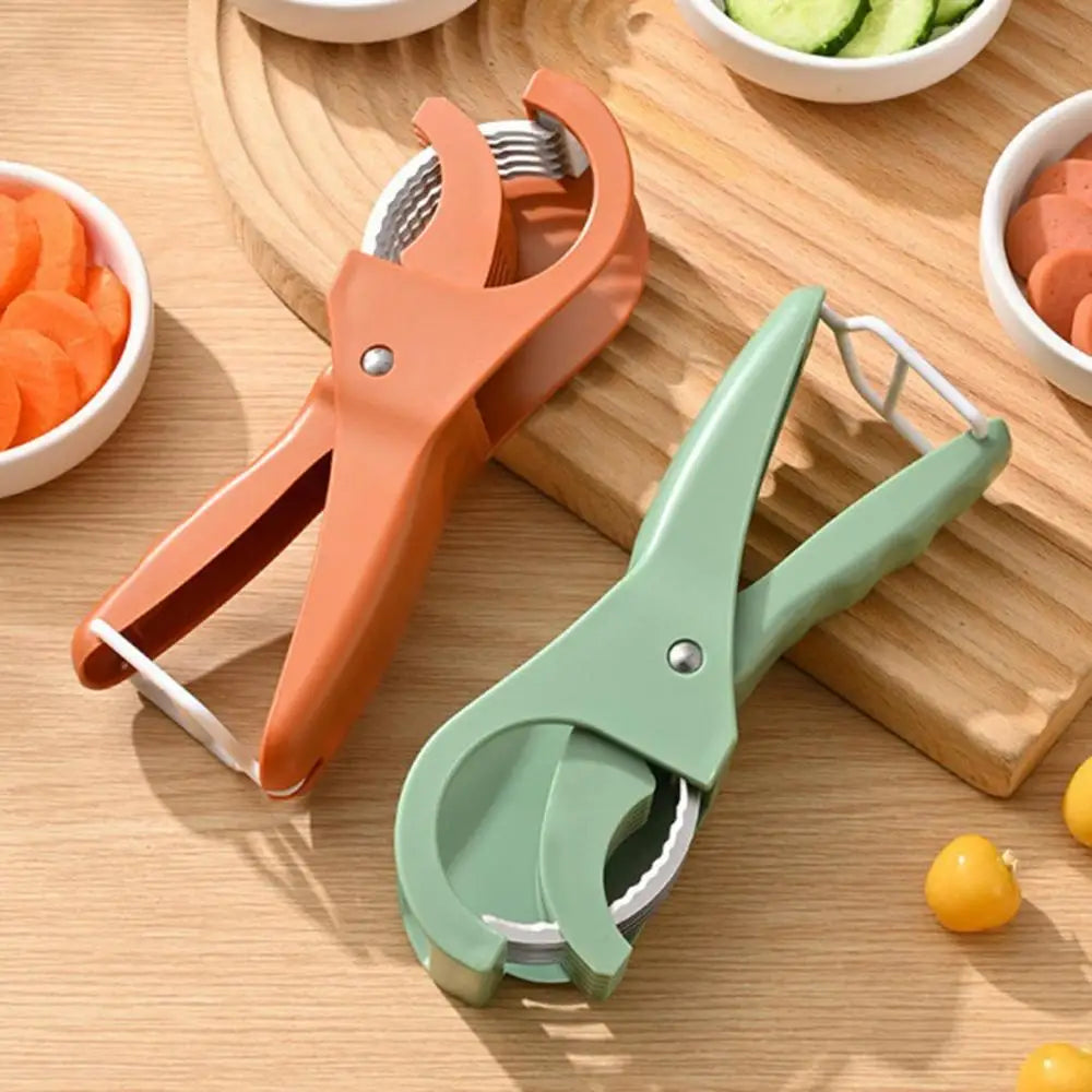 Salad Cutter Chopper Portable Manual Fruit Slicer Creative Vegetable Slicer Kitchen Gadgets Chopping Tool Press Banana Slicer