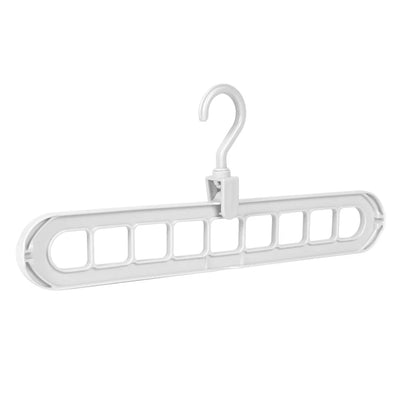 9-hole Clothes hanger organizer Space Saving Hanger multi-function folding magic hangers drying Racks Scarf clothes Storage