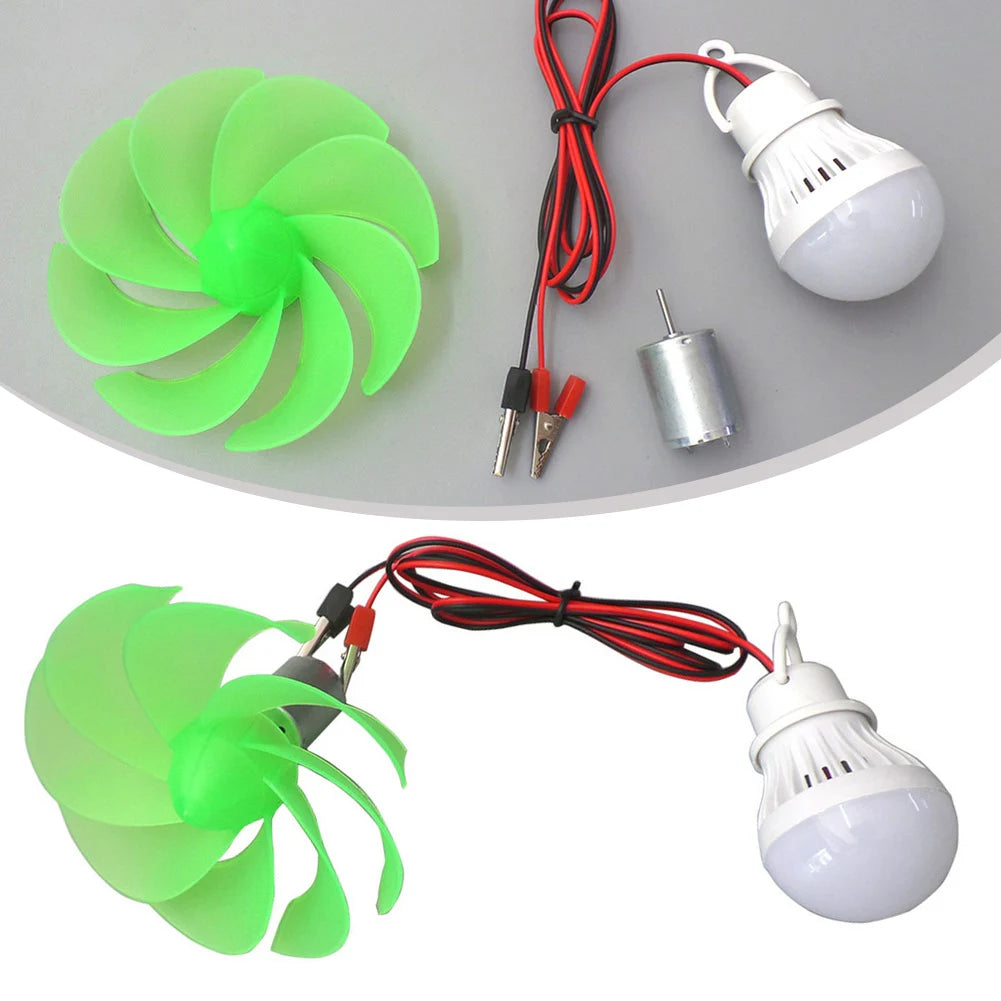 Educational Tool DIY Assembly Kit For Outdoor Experiments ABS PP Metal Material Versatile Renewable Energy For Science Projects