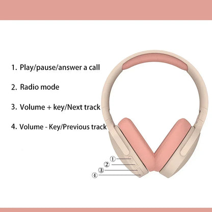 Xiaomi Original Bluetooth Earphone P2961 HIFI Headset Wireless Headphones Over-ear Earbuds For Ios Android Game Music 2025 New