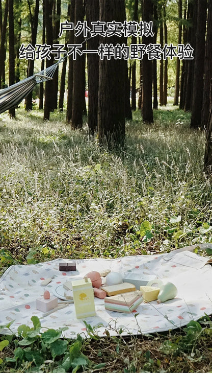 Educational Toys Simulation Medical Tool Medical Storage Bag Nurse Accessories Set Toy Gift for Kids Wooden Pretend Play Doctor