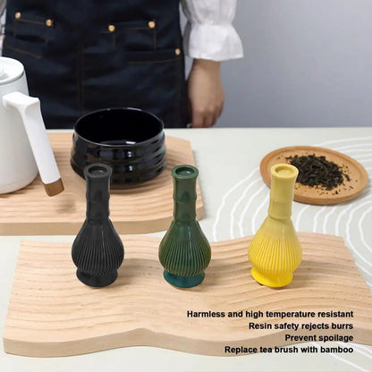 Matcha Whisk Traditional Matcha Whisk Reusable Matcha Green Tea Brush Removable Tea Whisk Safe Matcha Mixer Kitchen Accessories