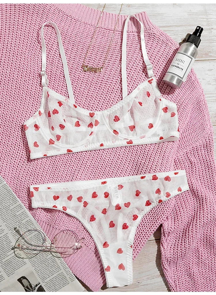 Female Lingerie Sexy Lingerie for Women Body Shorts Push-up Bra Fancy Woman Underwear Transparent Intimate Lingerie Set