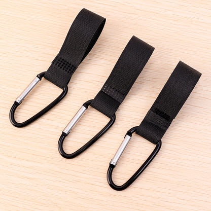 10/1pcs Baby Stroller Hooks Aluminum Alloy Carabiner Cart Shopping Pram Diaper Bag Hanger Hook Buckle Stroller Accessories