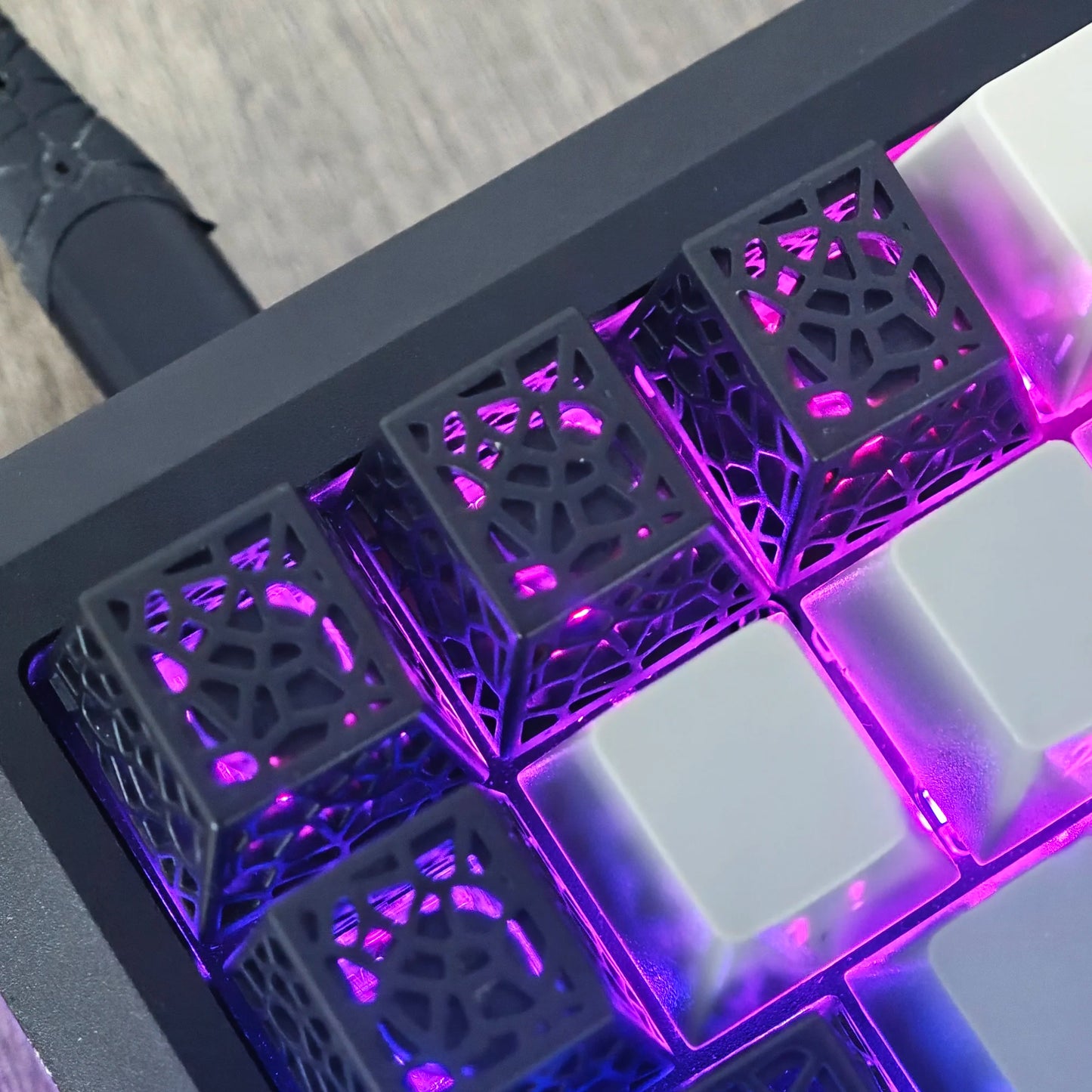 Novelty Artisan Keycap Resin Bird Nest Shine Through Keycaps For Cherry MX Mechanical Gaming Keyboard