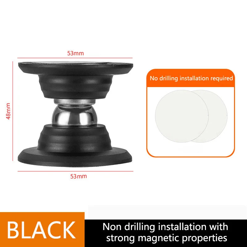 Rubber UFO magnetic door suction, indoor bedroom door, floor suction, door stopper, door handle protector