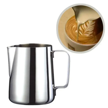 150-600ML Coffee Milk Frothing Jug Latte Art Milk Frother Pitcher Stainless Steel Measurement Jug Milk Pot Coffee Accessories