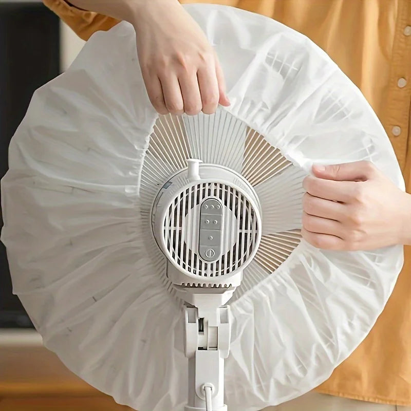 1pc Electric Fan Dust Cover Waterproof Dustproof Fan Cover Waterproof Dustproof Round Fan Cover Electric Fan Dust Bag Cover Bag