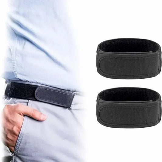 No Buckle Belt Stretch Elastic Jeans Belt Belt Buckle Elastic Waistband Lazy Invisible Belt Universal No Buckle Elastic Belt