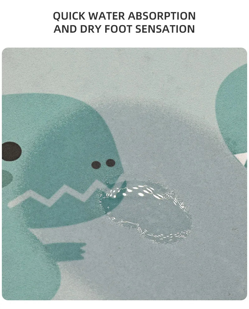 New Slip Absorbent Kitchen Mat Quick Drying Living Room Carpet High Quality Absorbent Anti Fall Rugs Anti Oil Stain Floor Mats