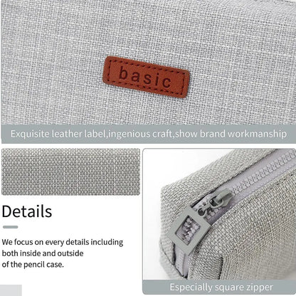 Pencil Case Student Pencil Pouch Cosmetic Bag Office Stationery Korean Organizer For Student School Supplies