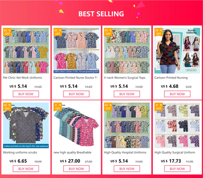 Printing Clinic Pharmacy Work Hat Dentistry Operating Room Doctor Scrubs Hats Adjustable Medical Nurse Accessories Surgical Caps