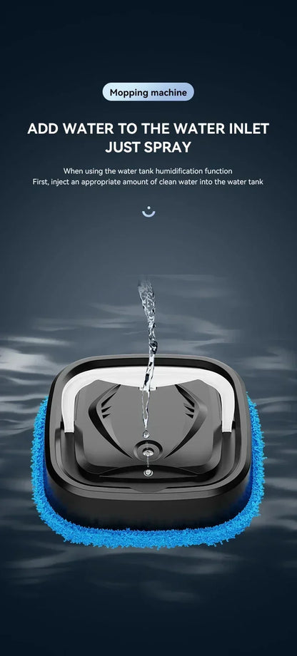 Wireless Cleaner Intelligent Robot Vacuum Cleaner Rotary Sweeper Powerful Cleaning Humidification Spray Dry and Wet Cleaning