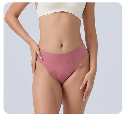 Menstrual Panties Women Leak proof Menstrual Period Underwear Ice Silk Menstruation Panties Menstrual Cycle Absorbent Underwear