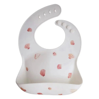 HoneyCherry Baby Silicone Bibs Food Grade Silicone Rice Bibs Complementary Food Bibs Baby Accessories