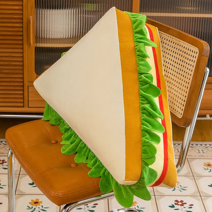 Plush Stuffed Toys Cute and Creative Sandwiches Pillows Toast Bread Children's Sofas Bedside Pillows Large Cloth Dolls Birthday