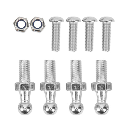 Door Opener Kit Anodized Iron Door Support Rod Fit For Can‑Am Maverick X3 2017‑2020 Front Rear