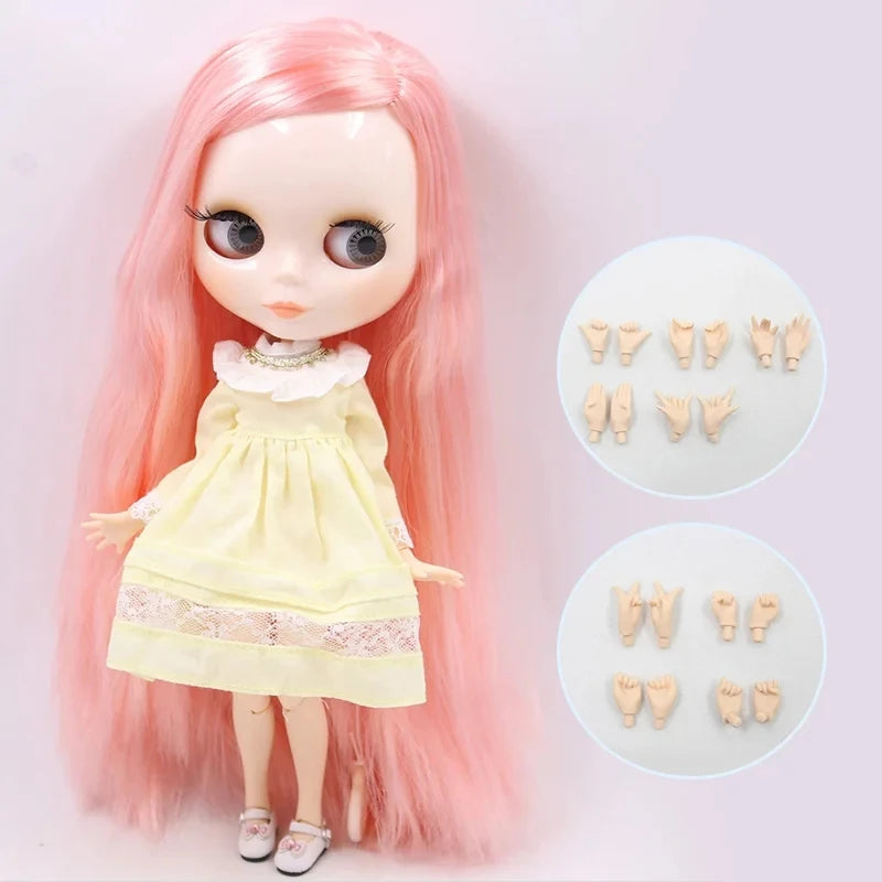 ICY DBS Blyth Doll Combo Clothes Shoes Hand Set Included Children Toy Gift 1/6 BJD Ob24 Anime Girl Azone M