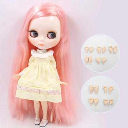 ICY DBS Blyth Doll Combo Clothes Shoes Hand Set Included Children Toy Gift 1/6 BJD Ob24 Anime Girl Azone M