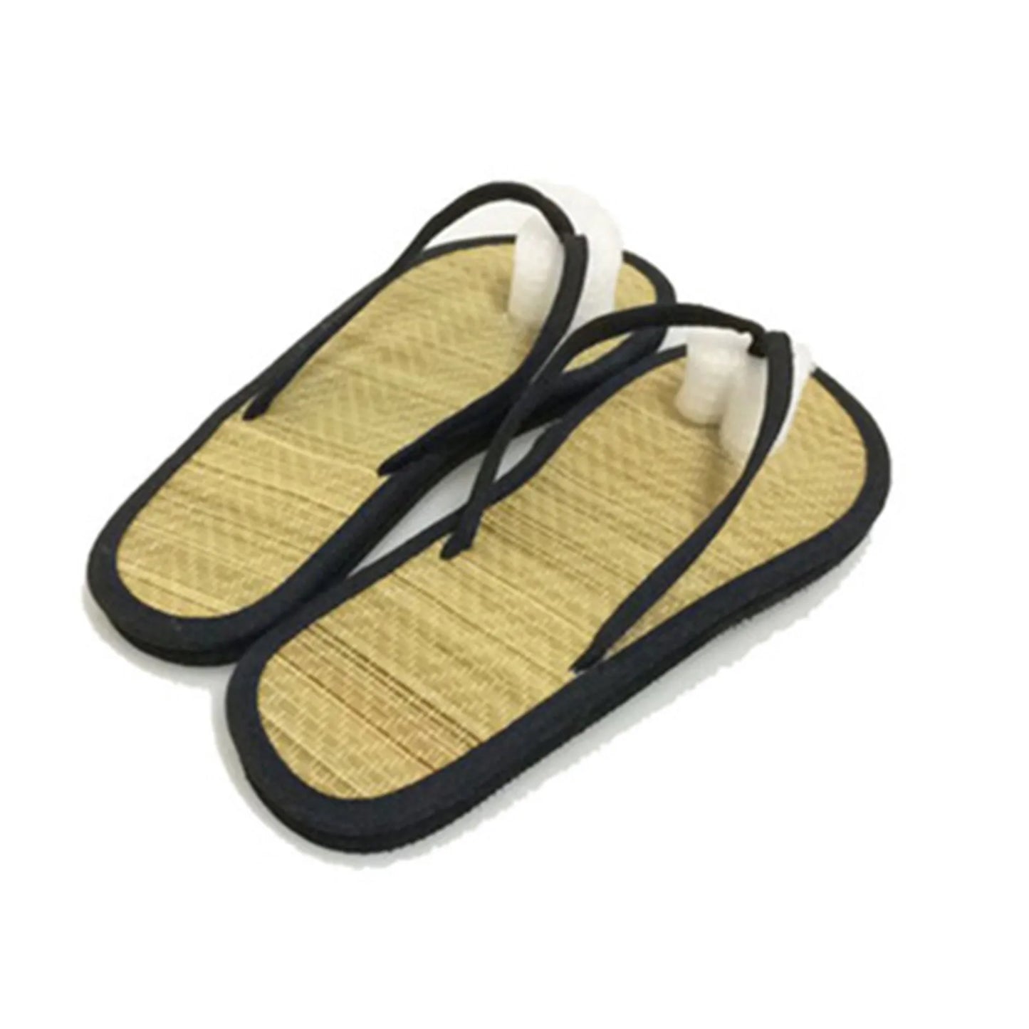 Women Flat Flip-flops Slippers Comfortable Non-slip Sandals Bamboo Rattan Flip Flop Home Bathroom Fashion Slippers Zapatos 2022