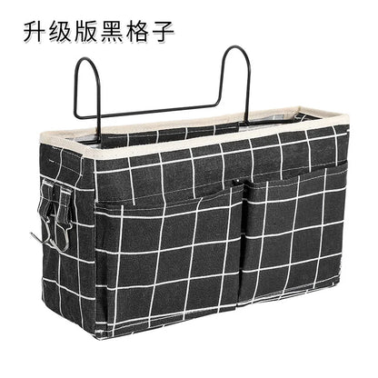Bedside Caddying Bed Organizer Storage Bag Pocket for Dorm Rooms Rails Bedroom Dorm Kitchen Organization Storage Bag