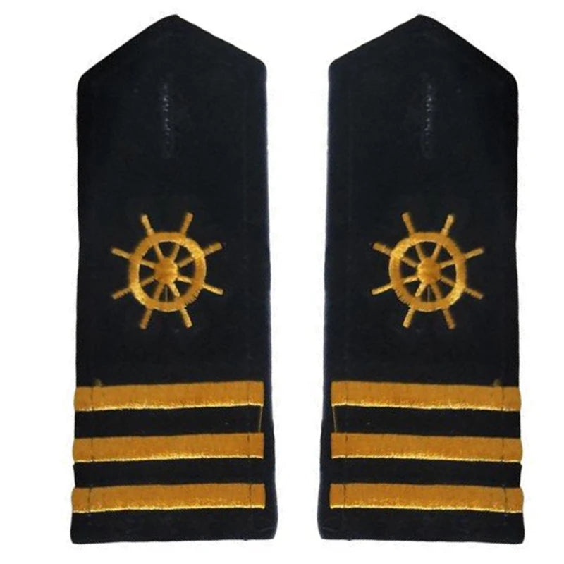 Shoulder Epaulettes Stripes Security Uniform Accessories Captain Professional Security Guard Epaulets Captain