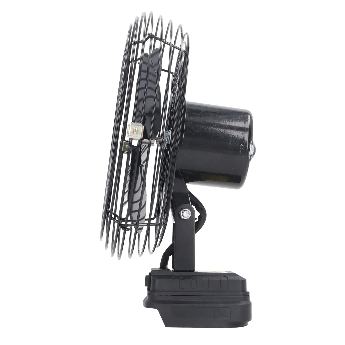 30W 8in Rechargeable Electric Fan Portable 18V Lithium Battery Electric Fan for Camping Shipped Without Battery